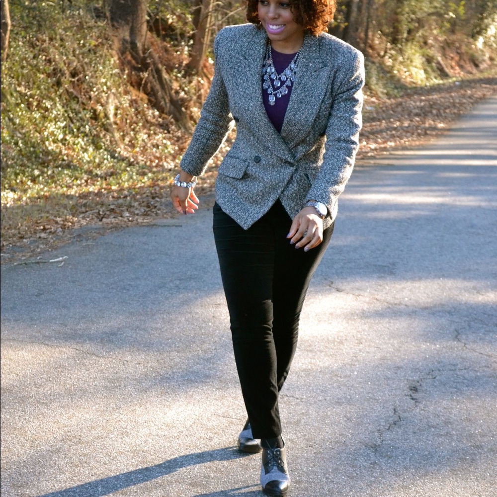 Ann Taylor Black Velvet Pants